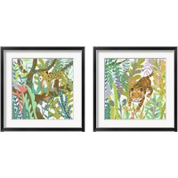 Framed Jungle Roar 2 Piece Framed Art Print Set