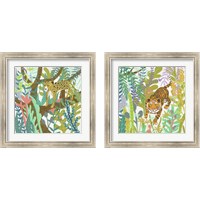 Framed Jungle Roar 2 Piece Framed Art Print Set