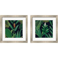 Framed 'Dramatic Tropical 2 Piece Framed Art Print Set' border=