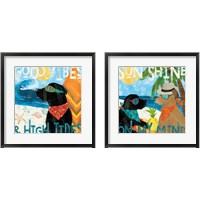 Framed Good Vibes  2 Piece Framed Art Print Set