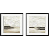 Framed Cloudy Coast 2 Piece Framed Art Print Set