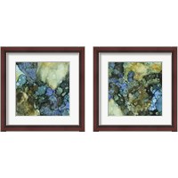 Framed 'Sea Tangle 2 Piece Framed Art Print Set' border=