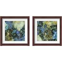 Framed 'Sea Tangle 2 Piece Framed Art Print Set' border=