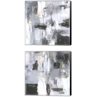 Framed Cinder Composition 2 Piece Canvas Print Set