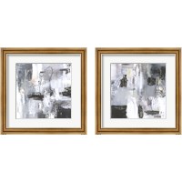 Framed Cinder Composition 2 Piece Framed Art Print Set
