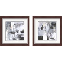 Framed Cinder Composition 2 Piece Framed Art Print Set