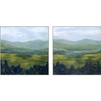 Framed Open Valley 2 Piece Art Print Set