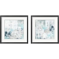 Framed Ocean Abstraction 2 Piece Framed Art Print Set