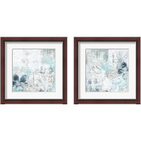 Framed Ocean Abstraction 2 Piece Framed Art Print Set