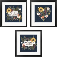 Framed Autumn Romance 3 Piece Framed Art Print Set