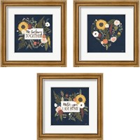 Framed Autumn Romance 3 Piece Framed Art Print Set