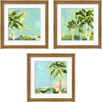 Framed 'Good Morning Beautiful 3 Piece Framed Art Print Set' border=