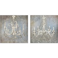 Framed 'Luxurious Lights 2 Piece Art Print Set' border=