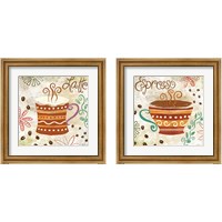 Framed Colorful Coffee 2 Piece Framed Art Print Set