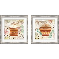 Framed Colorful Coffee 2 Piece Framed Art Print Set