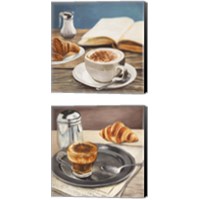 Framed Morning Coffee 2 Piece Canvas Print Set