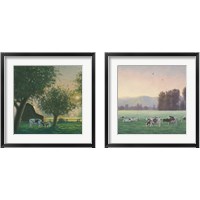 Framed Farm Life 2 Piece Framed Art Print Set