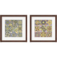 Framed Geometry & Color 2 Piece Framed Art Print Set