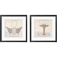 Framed Soft Cleanse 2 Piece Framed Art Print Set