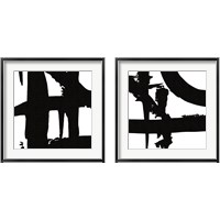 Framed 'Crossing Paths 2 Piece Framed Art Print Set' border=