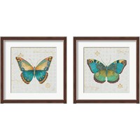 Framed Bohemian Wings Butterfly 2 Piece Framed Art Print Set