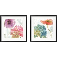 Framed Rainbow Seeds Flowers 2 Piece Framed Art Print Set