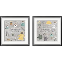 Framed Smitten With Spring 2 Piece Framed Art Print Set