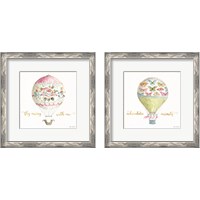 Framed 'Beautiful Romance 2 Piece Framed Art Print Set' border=