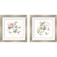 Framed 'Beautiful Romance 2 Piece Framed Art Print Set' border=