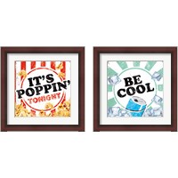 Framed Poppin' & Cool 2 Piece Framed Art Print Set