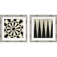 Framed Antique Game 2 Piece Framed Art Print Set