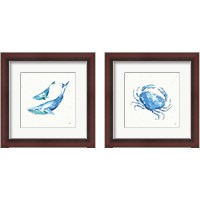 Framed 'Maritime  2 Piece Framed Art Print Set' border=