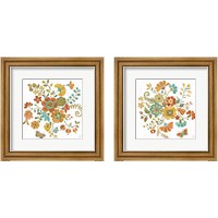 Framed 'Autumn Impressions 2 Piece Framed Art Print Set' border=