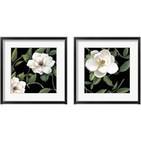 Framed 'Sweet Magnolias  2 Piece Framed Art Print Set' border=