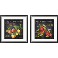 Framed 'Orchard Fresh 2 Piece Framed Art Print Set' border=