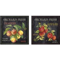 Framed 'Orchard Fresh 2 Piece Art Print Set' border=