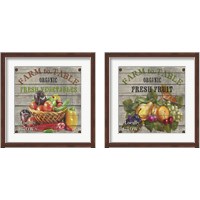 Framed 'Farm to Table 2 Piece Framed Art Print Set' border=