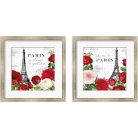 Framed Rouge Paris 2 Piece Framed Art Print Set