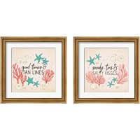 Framed Beach Time  2 Piece Framed Art Print Set