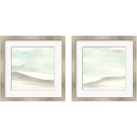 Framed 'Teal Sky 2 Piece Framed Art Print Set' border=