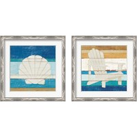 Framed Beachscape 2 Piece Framed Art Print Set