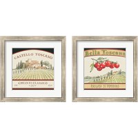 Framed Tuscan Flavor 2 Piece Framed Art Print Set