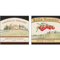 Framed Tuscan Flavor 2 Piece Art Print Set