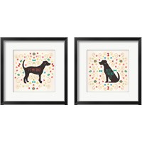 Framed Otomi Dogs 2 Piece Framed Art Print Set