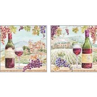 Framed Wine Country 2 Piece Art Print Set
