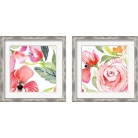 Framed 'Bloom to Remember  2 Piece Framed Art Print Set' border=