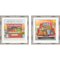 Framed 'Heartland Harvest Moments 2 Piece Framed Art Print Set' border=