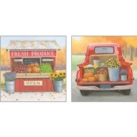 Framed 'Heartland Harvest Moments 2 Piece Art Print Set' border=