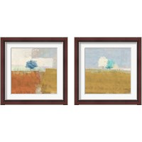 Framed 'Great Plains 2 Piece Framed Art Print Set' border=