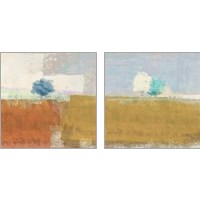 Framed 'Great Plains 2 Piece Art Print Set' border=